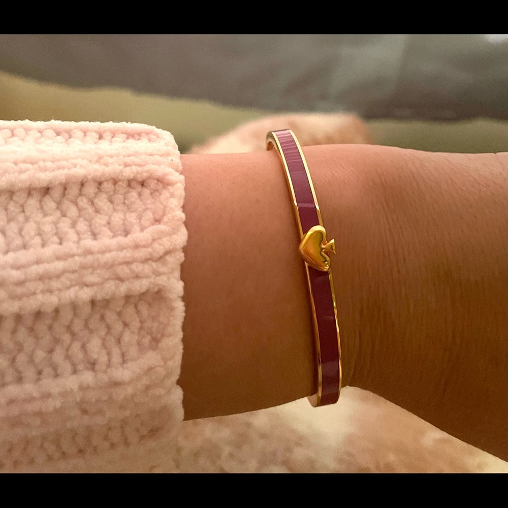 Kate Spade purple bangle